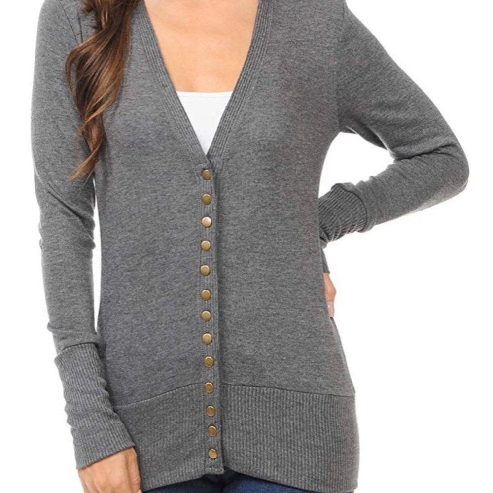 NIB Zenana Outfitters Long Sleeve Cardigan